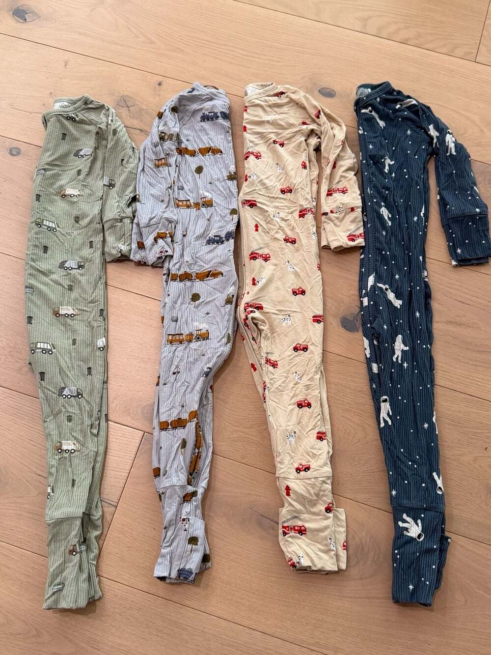Brave Little Ones Footie Pajamas Size 18-24M Bundle Set of 4